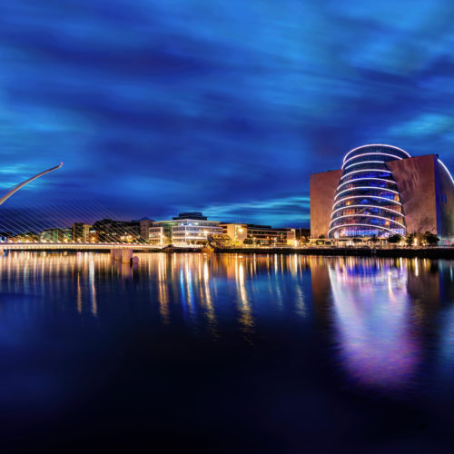 Samuel Beckett Bridge Dublin, Ireland